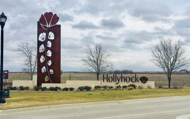 Hollyhock-sign